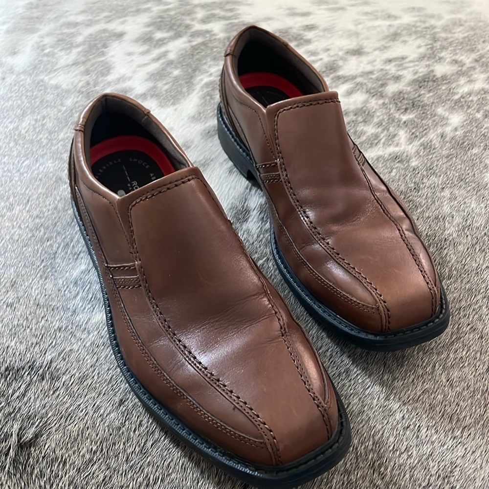 Men’s Rockport, leather shoes